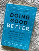 Doing Good Better book