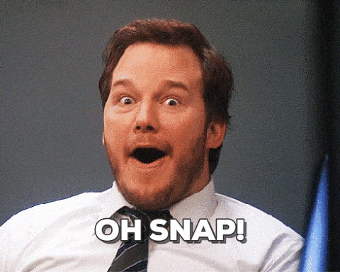 Oh snap! GIF